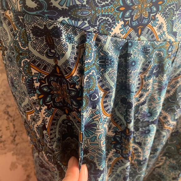 BOHO STYLE LIGHTWEIGHT WIDE LEG PANTS - Picture 3 of 5